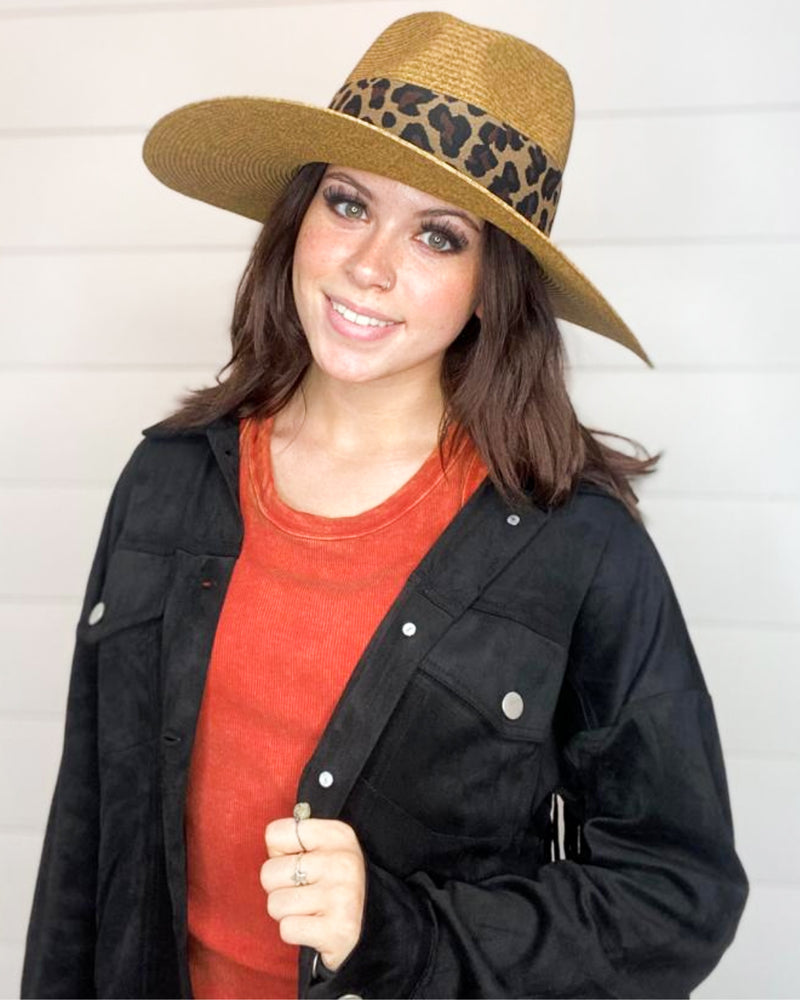 Myla Straw Rancher Hat-Hat-Olive & Pique-Mocha-cmglovesyou