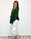 Open Back Oversized Sweater-Sweaters-Main Strip-Small-Hunter Green-cmglovesyou