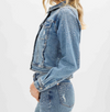 Rhinestone Embellished Denim Jacket-Coats & Jackets-Judy Blue-Small-cmglovesyou