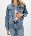 Rhinestone Embellished Denim Jacket-Coats & Jackets-Judy Blue-Small-cmglovesyou