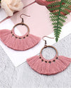Everyday Tassel Earrings-Accessories-cmglovesyou-Light Pink-cmglovesyou