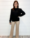 Structured Sequins Dress Pants-bottoms-Saints and Hearts-Small-Rose Gold-cmglovesyou