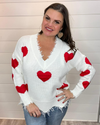 Valentine's Heart Sweater-Sweaters-Main Strip-Small-cmglovesyou