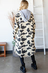 Mineral Washed Cow Print Jacket-Coats & Jackets-Oli & Hali-Small-Sand-cmglovesyou