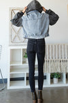 Denim Jacket Hoodie-Coats & Jackets-Oli & Hali-Small-Light Denim-cmglovesyou