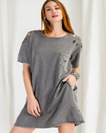 Dreamer's Distressed Dress-Dresses-Easel-Small-cmglovesyou