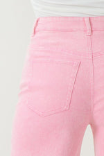 Acid Washed Pants-Pants-Entro-Small-Pink-cmglovesyou