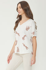 Leaping Cheetah Shirt-Shirts & Tops-Entro-Small-Cream-cmglovesyou