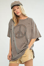 Peace Sign Top-T-Shirt-Easel-Small-Ash-cmglovesyou