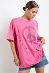 Peace Sign Top-T-Shirt-Easel-Small-Ash-cmglovesyou