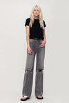 90s Vintage Flare Jeans-Pants-Vervet-24-Granite-cmglovesyou