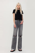 90s Vintage Flare Jeans-Pants-Vervet-24-Granite-cmglovesyou