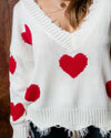 Valentines Heart Sweater-Sweaters-Main Strip-Small-cmglovesyou