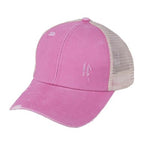 Criss Cross Ponytail Hat-hat-Domil Enterprise Co., Ltd-Pink-cmglovesyou