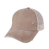 Criss Cross Ponytail Hat-hat-Domil Enterprise Co., Ltd-Khaki-cmglovesyou