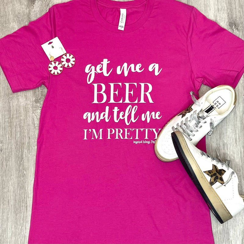 Get me a Beer Shirt-Tops-Spirit Star-Small-Black-cmglovesyou