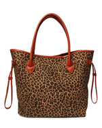 On The Go Tote-Bag and Purses-Alibaba-Brown Leopard-cmglovesyou