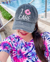 Don't Care Ball Cap-hat-Too Too Hat-cmglovesyou