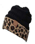 Leopard Beanie-hat-Alibaba-Black-cmglovesyou