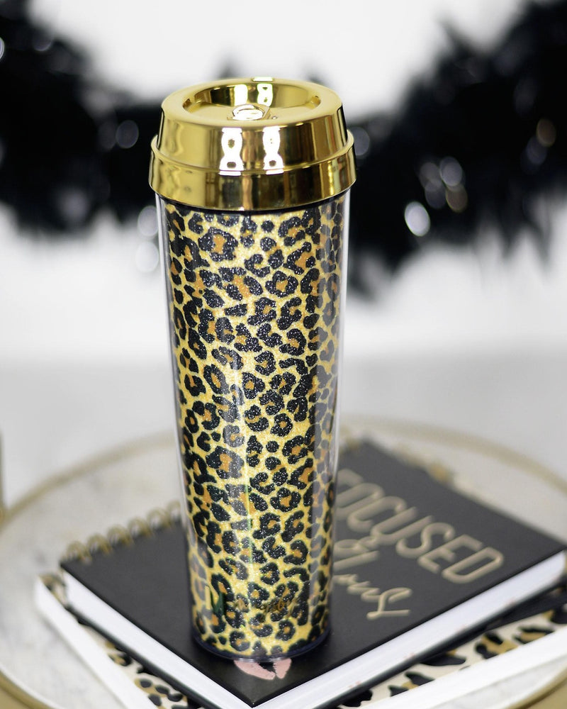 Leopard Latte Tumbler-Home-Mugsby Wholesale-cmglovesyou