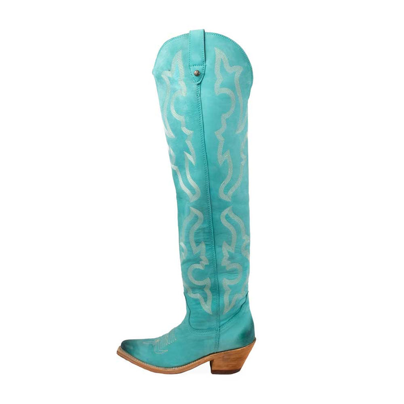 Tall Allyssa Boots-Shoes-Liberty Black-6-Turquoise-cmglovesyou