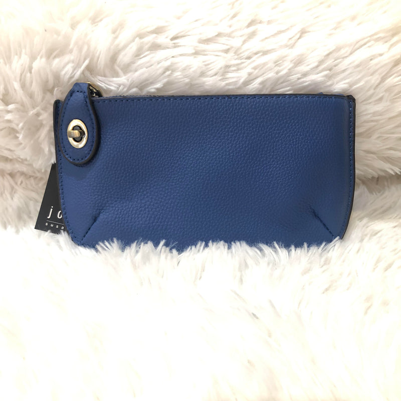 Mini Crossbody Wristlet Clutch-Bag and Purses-Joy Susan-Dark Cobalt-cmglovesyou