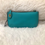 Mini Crossbody Wristlet Clutch-Bag and Purses-Joy Susan-Mayan Green-cmglovesyou