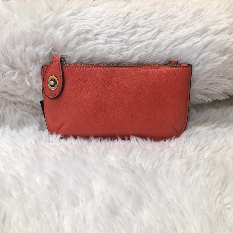 Mini Crossbody Wristlet Clutch-Bag and Purses-Joy Susan-Coral-cmglovesyou