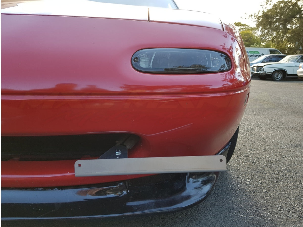 na miata front plate mount