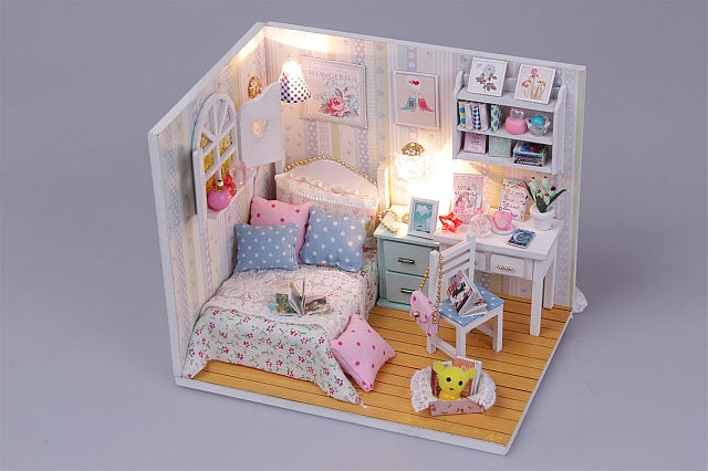 miniature dollhouse room kits