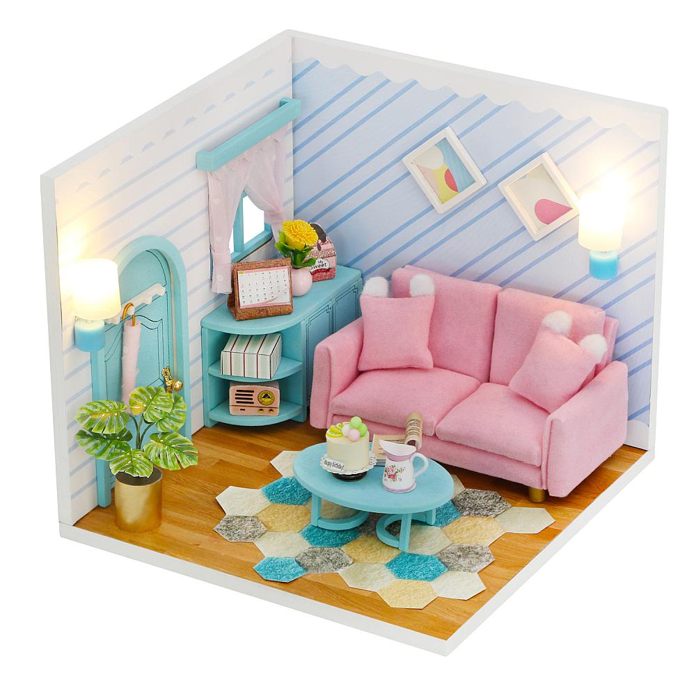  Sunny Days Entertainment Honey Bee Acres Cozy Living Room Décor  – 28 Pieces Accessory Set, Colorful Farmhouse Doll Furniture
