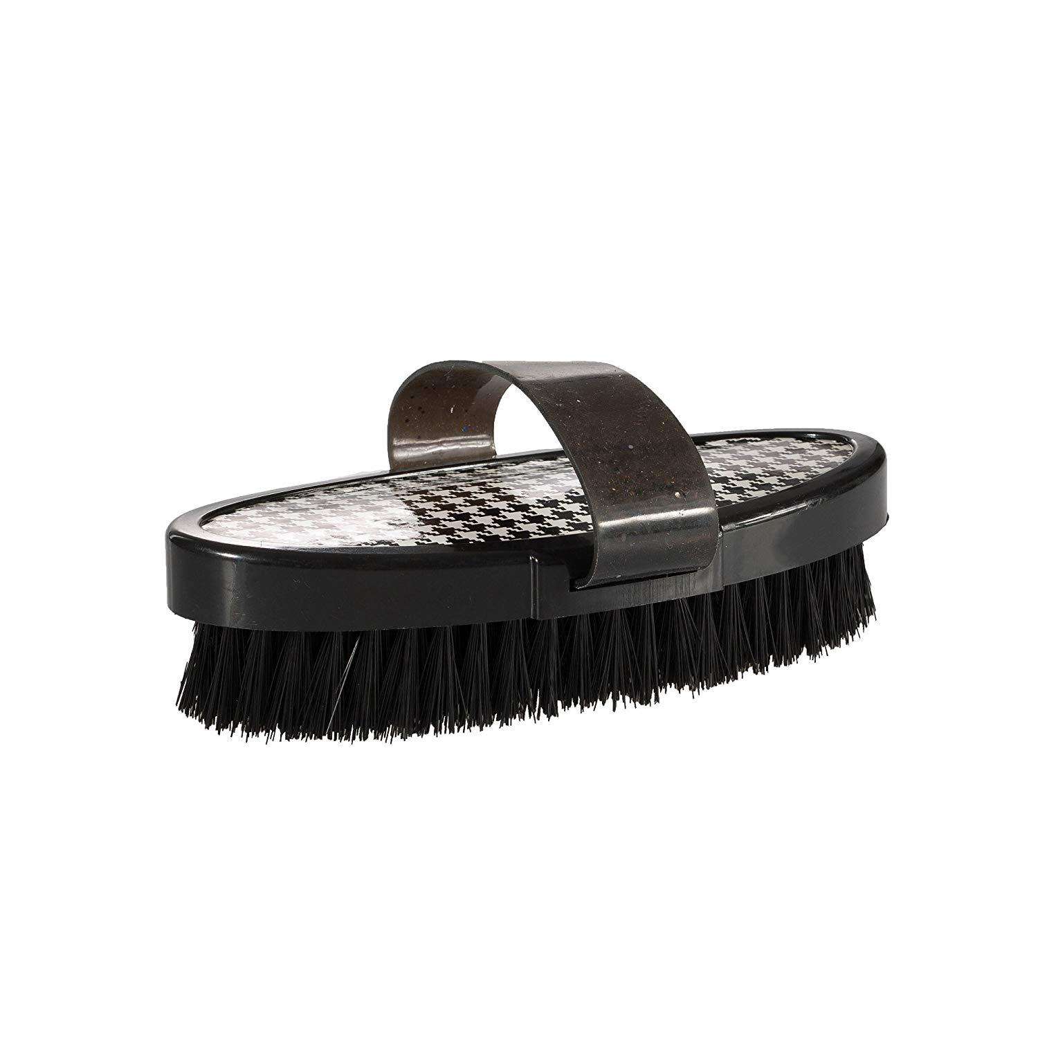 Equi-Essentials Wood Backed Horsehair Dandy Brush Size:Small 6 Color:Natural