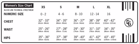 Women's Size Chart