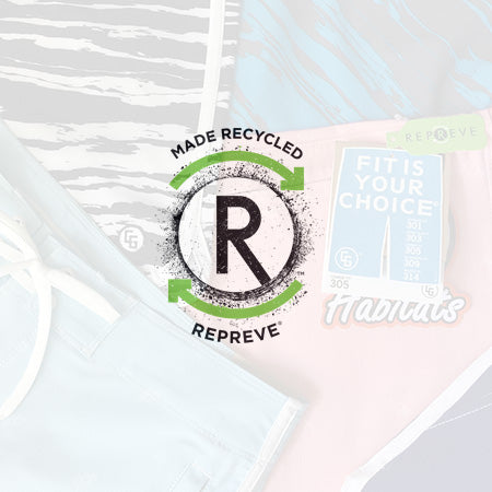 Repreve recycled Board Short logo