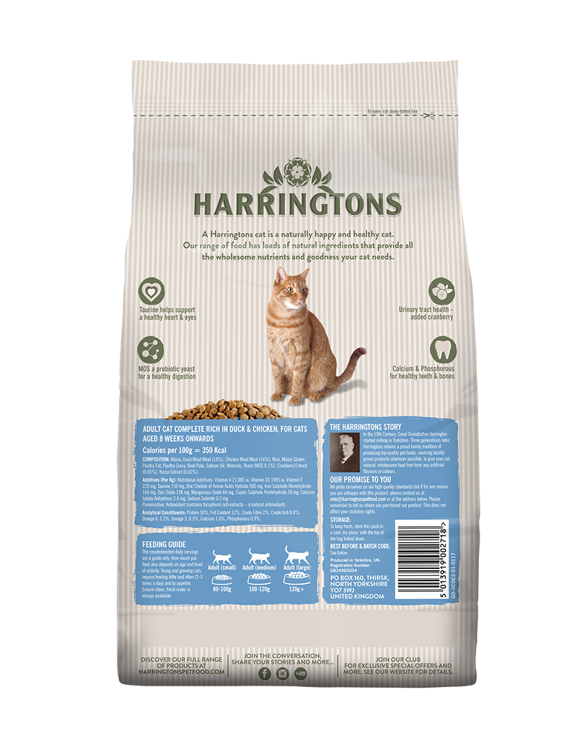 harringtons cat food