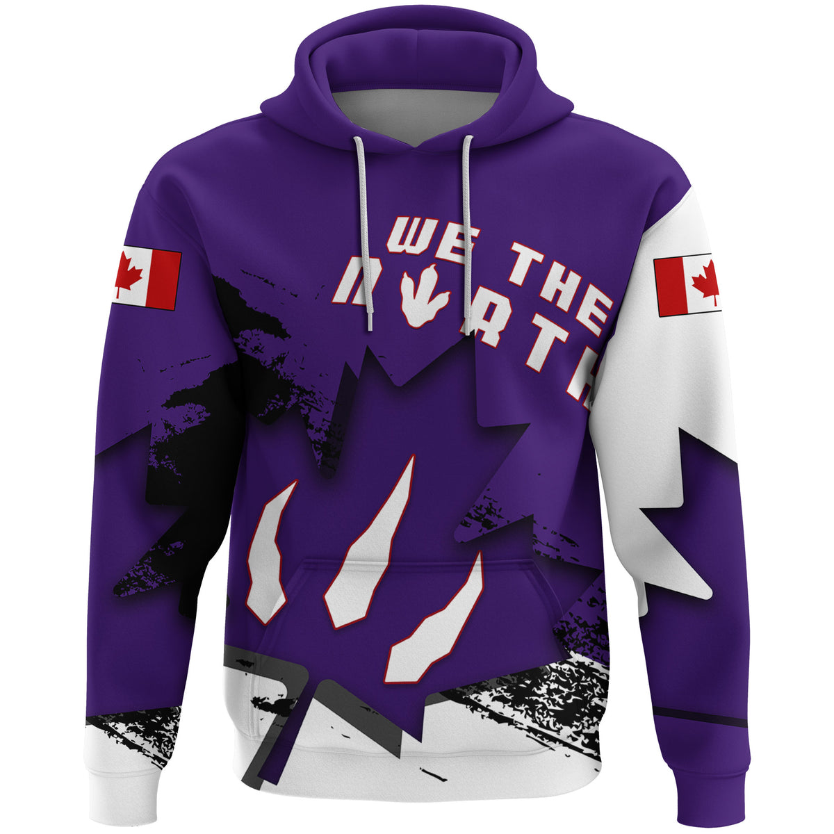 purple raptors hoodie