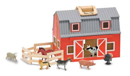 Toys Wooden Barn Set Homestead Store