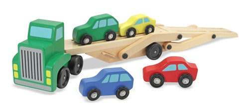 wooden car carrier