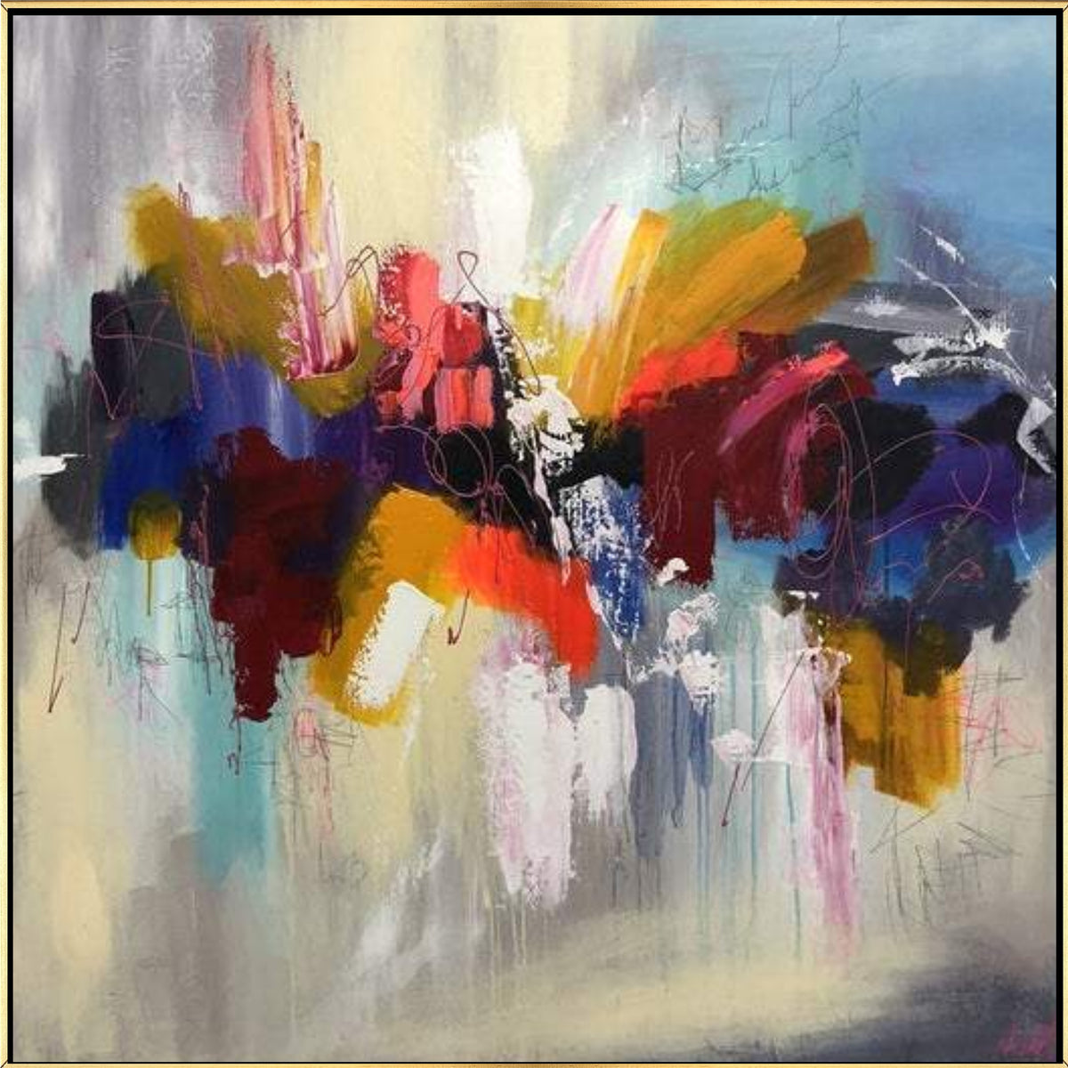 Colorful Abstract Paintings For Sale. Buy Colorful Abstract Paintings