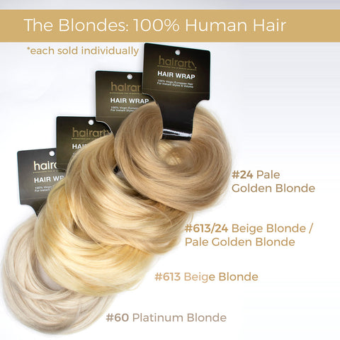 Blonde Hair Wraps