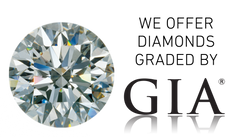 We offer diamonds graded by the GIA