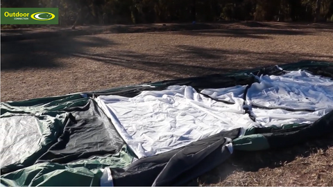 How to Set-Up and Pack Up the Outdoor Connection Galaxy Tent