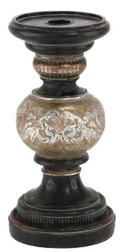 ANTIQUED PEWTER CANDLE STICK