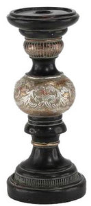 ANTIQUED PEWTER CANDLE STICK