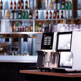 Melitta Cafina XT6 Commercial Coffee Machine on bar at hotel