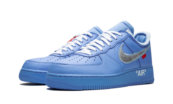 blue off white air force 1 low