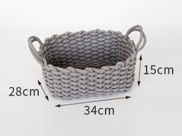 Woven Rope Basket
