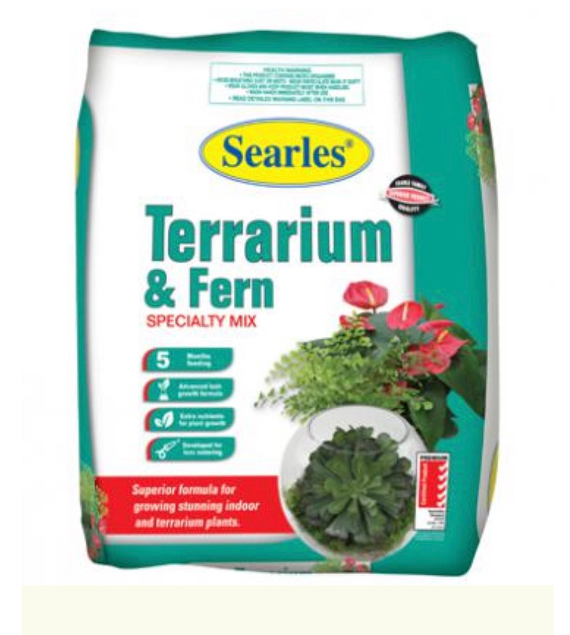 Searles Terrarium fern mix 10L