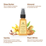 Natural Ingredients in Celeb Shine Body Shimmer Gloss Lotion