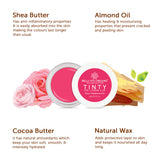 Rose 3 in 1 Tinty for Lips, Cheeks & Eyes for moisturizing & nourishing|Lip Stains & Tints 8 gm